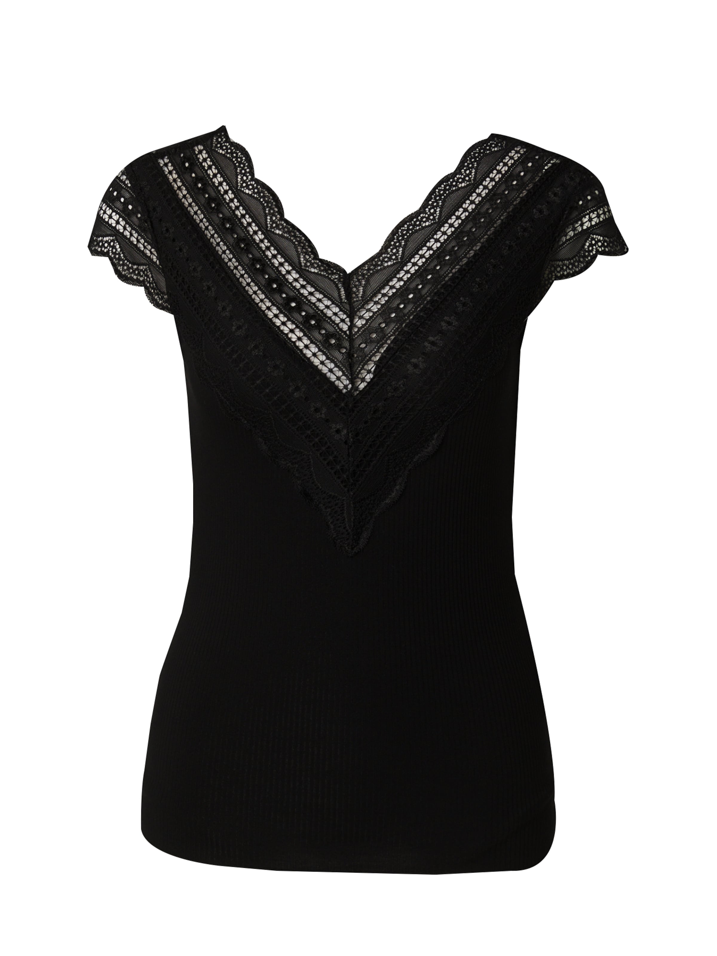 YAS Shirt in Black: front