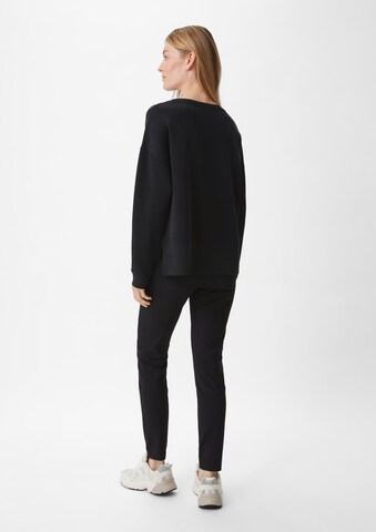 comma casual identity Sweatshirt in Black: back