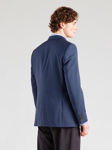 BOSS Regular fit Business-colbert 'Jasper' in Blauw: terug
