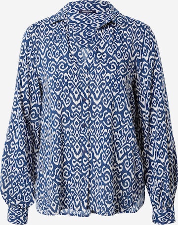 BONOBO Blouse 'BLOUBICOF' in Blue: front