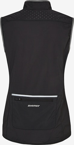 ZIENER Sports Vest 'NAWINA' in Black
