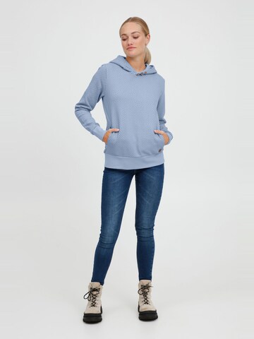Oxmo Sweatshirt ' Vera ' in Blauw