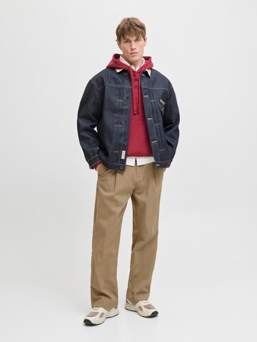 JACK & JONES Wide leg Chino trousers in Brown