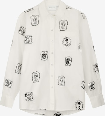 Fabienne Chapot Blouse in White: front