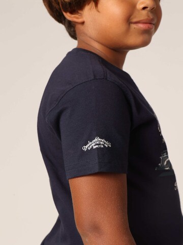 T-Shirt 'Truck' Deeluxe en bleu