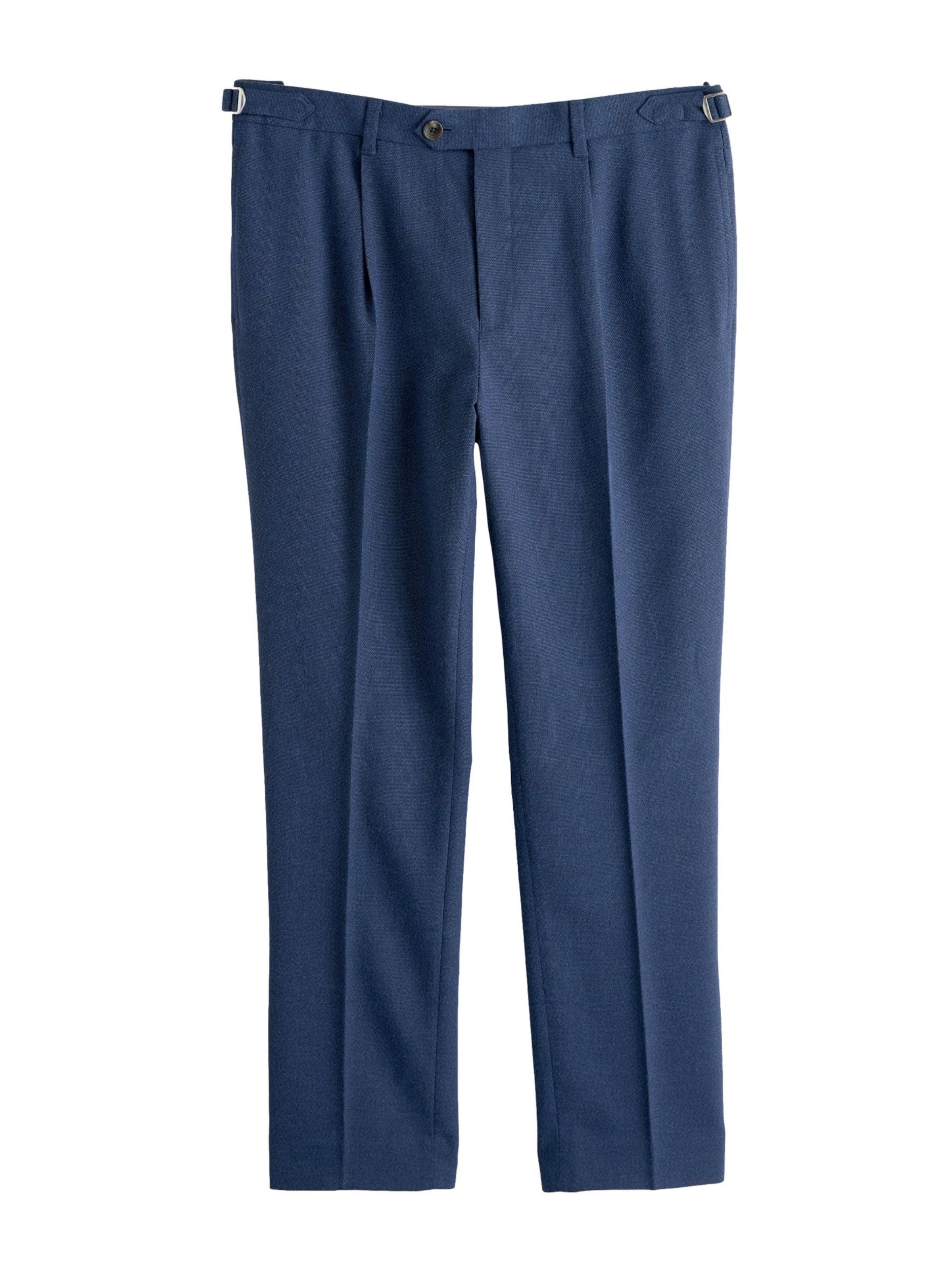 Next Pleat-Front Pants in Navy, Item view