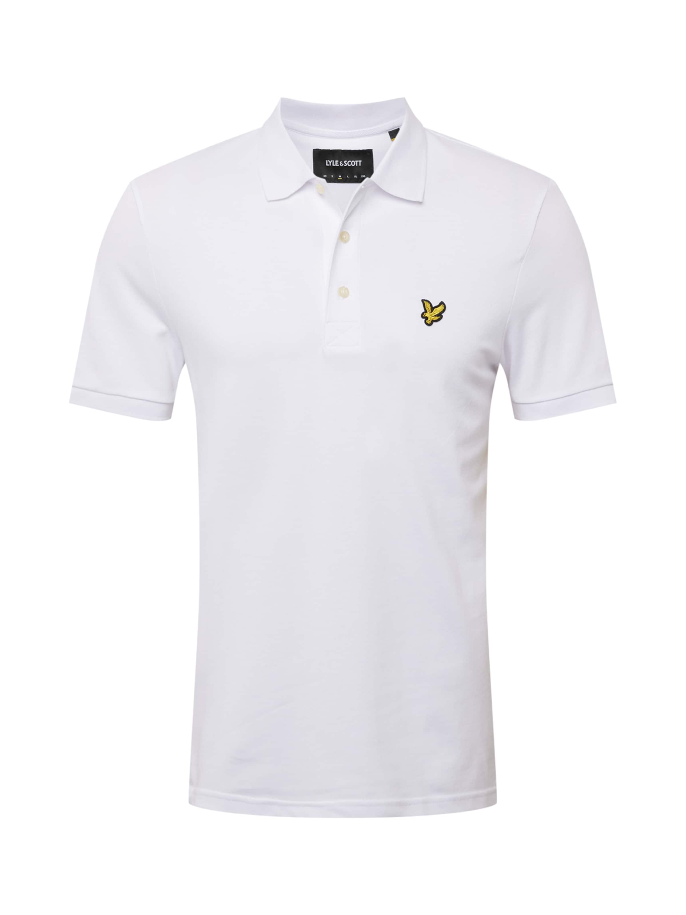 T-Shirt Lyle &amp; Scott en blanc : devant