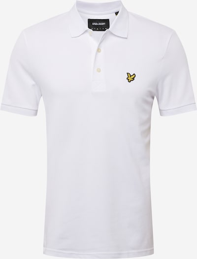 Lyle & Scott Skjorte i gyldengul / svart / hvit, Produktvisning