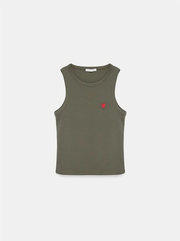 Dilvin Blouse in Green: front