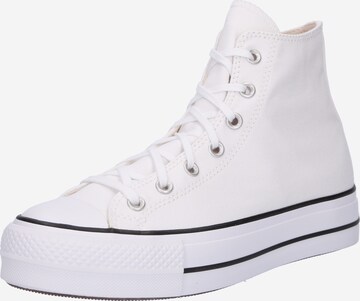 CONVERSE High-top trainers 'Chuck Taylor All Star Lift' in White: front