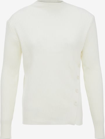 ZITHA Sweater in White: front