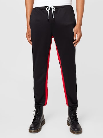 Loosefit Pantalon Starter Black Label en noir : devant