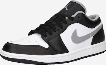 Jordan Platform trainers 'Air Jordan 1' in Black: front
