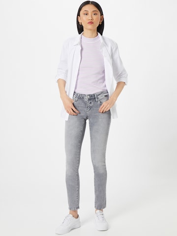 Mavi Slimfit Jeans 'Lindy' in Grijs
