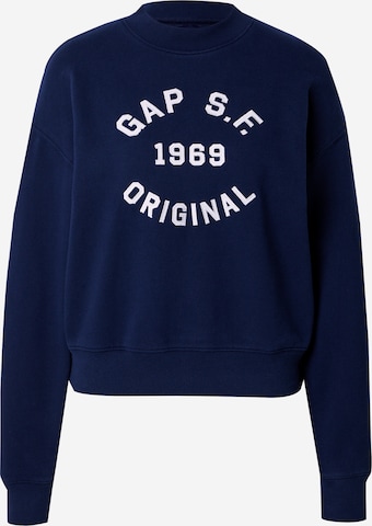 GAP Суичър в синьо: отпред