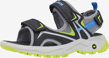 KangaROOS Sandals & Slippers in Black: front