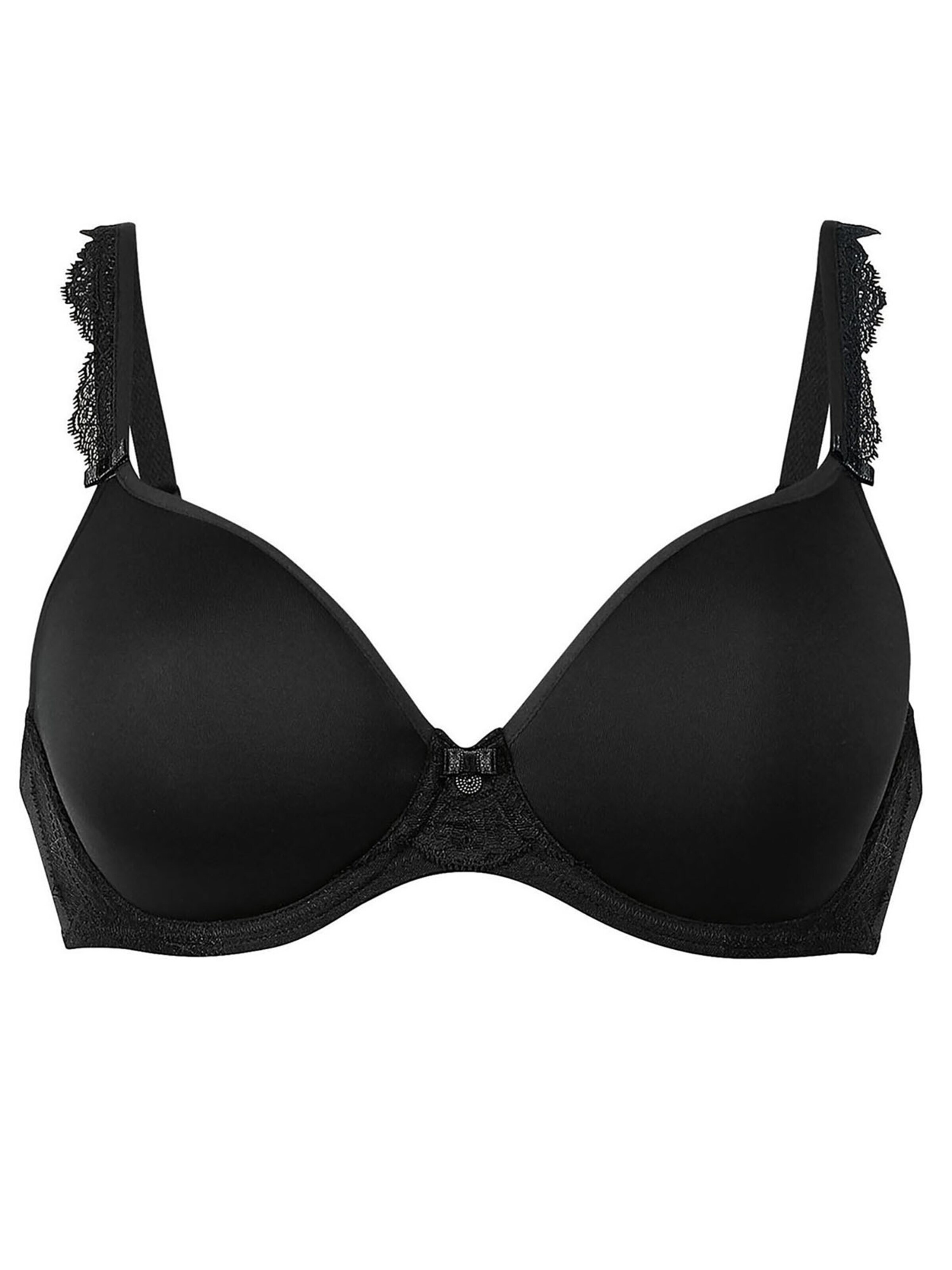 ANITA T-shirt Bra 'Selma' in Black: front