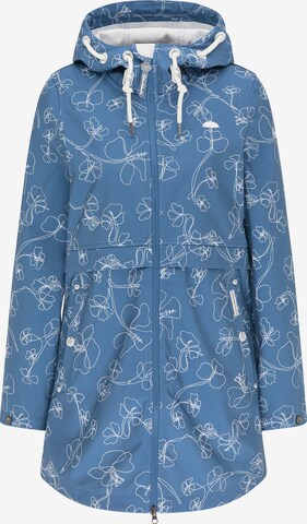 Schmuddelwedda Raincoat in Blue: front