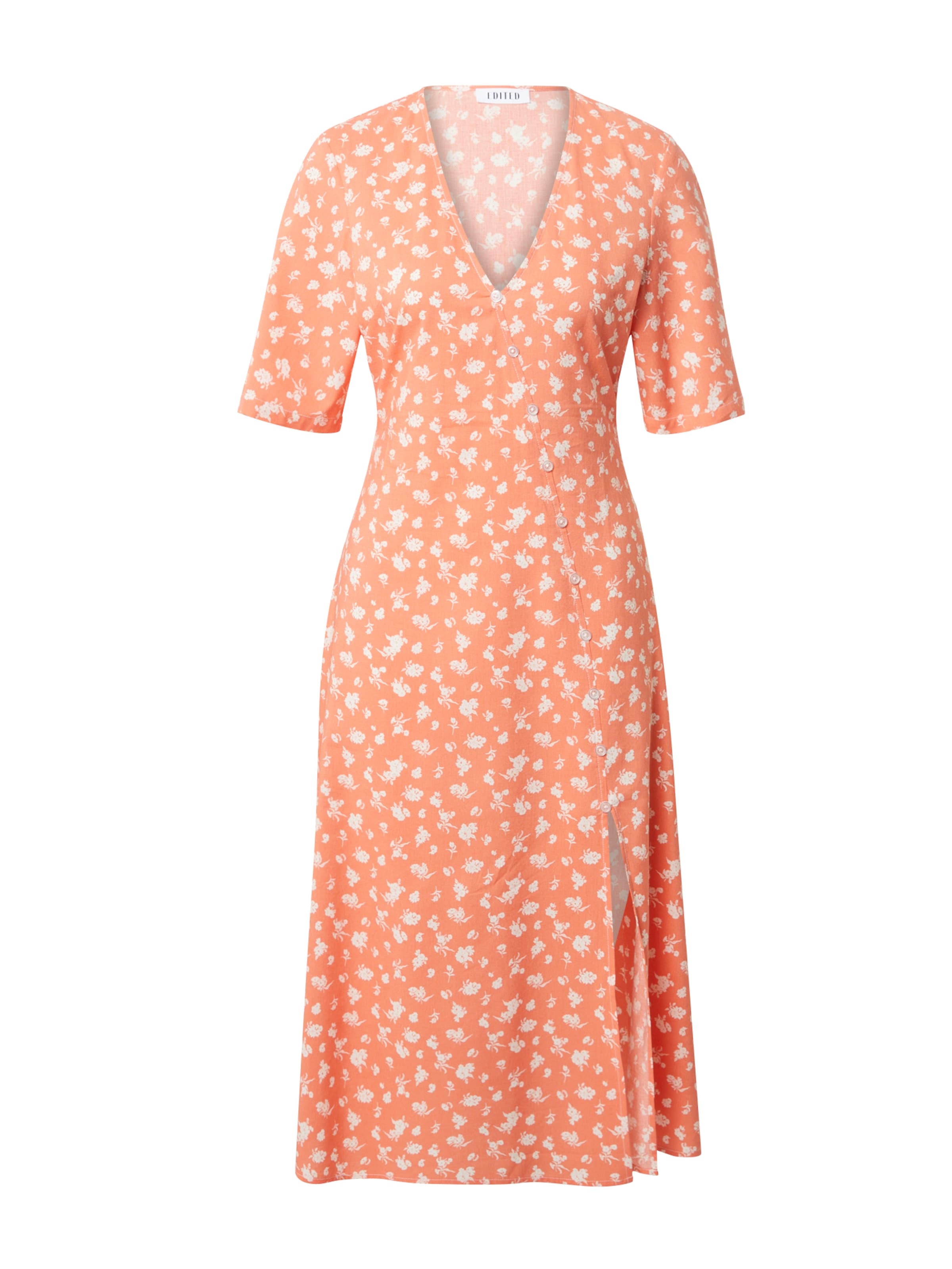 Rochie 'Anna' de la EDITED pe portocaliu: față