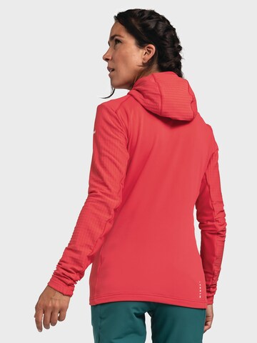 Schöffel Athletic fleece jacket 'Monte Sart' in Red