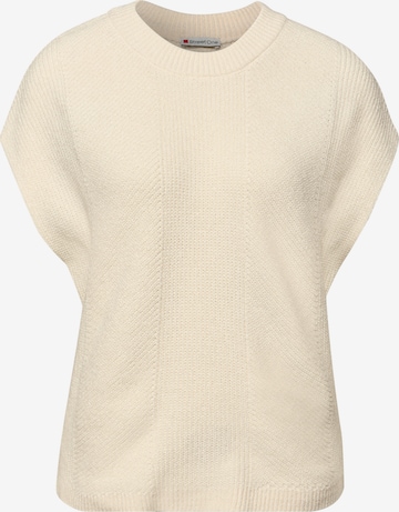 STREET ONE Sweater in Beige: front