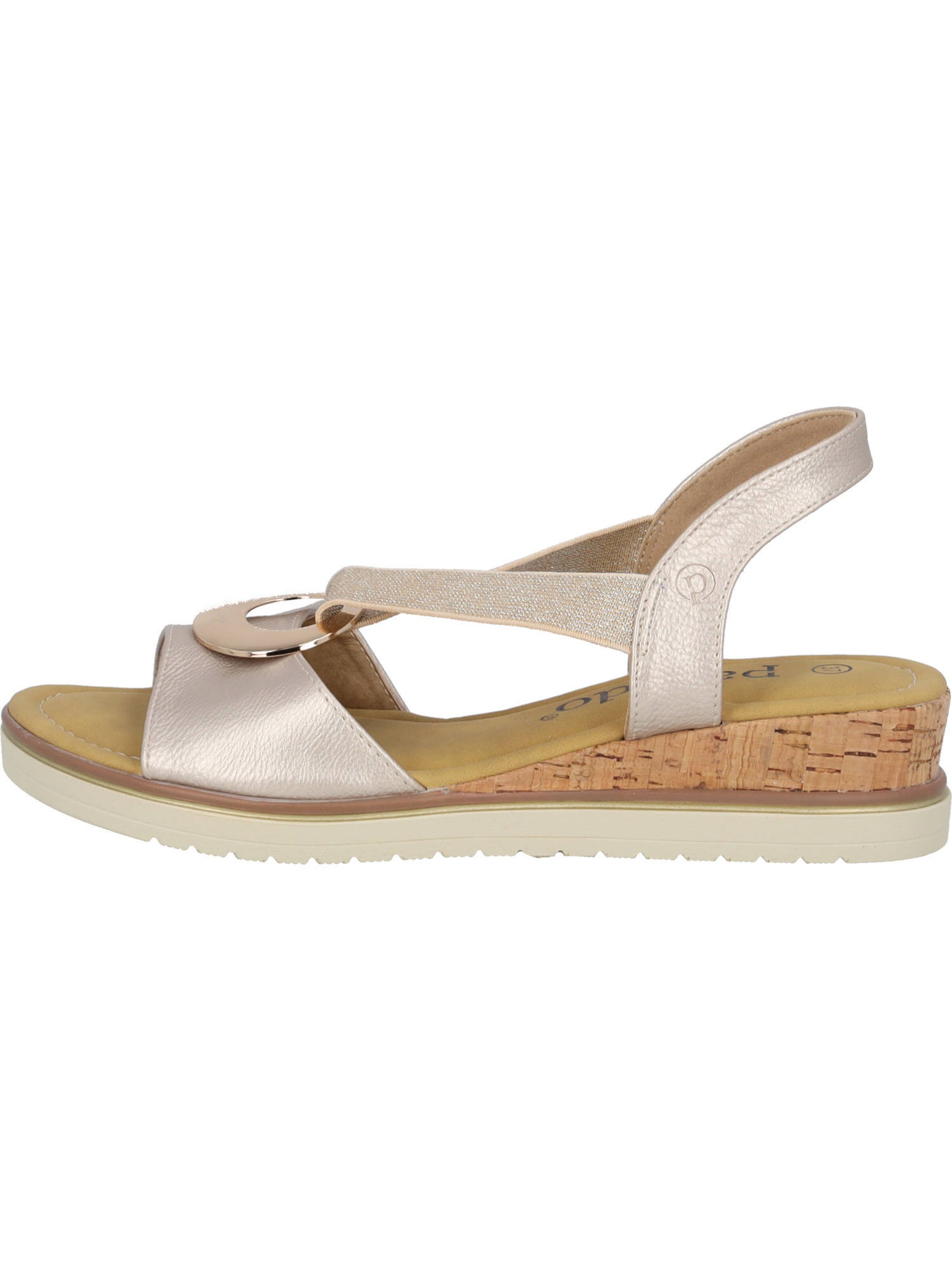 Palado Strap sandal 'Thido' in Gold: front