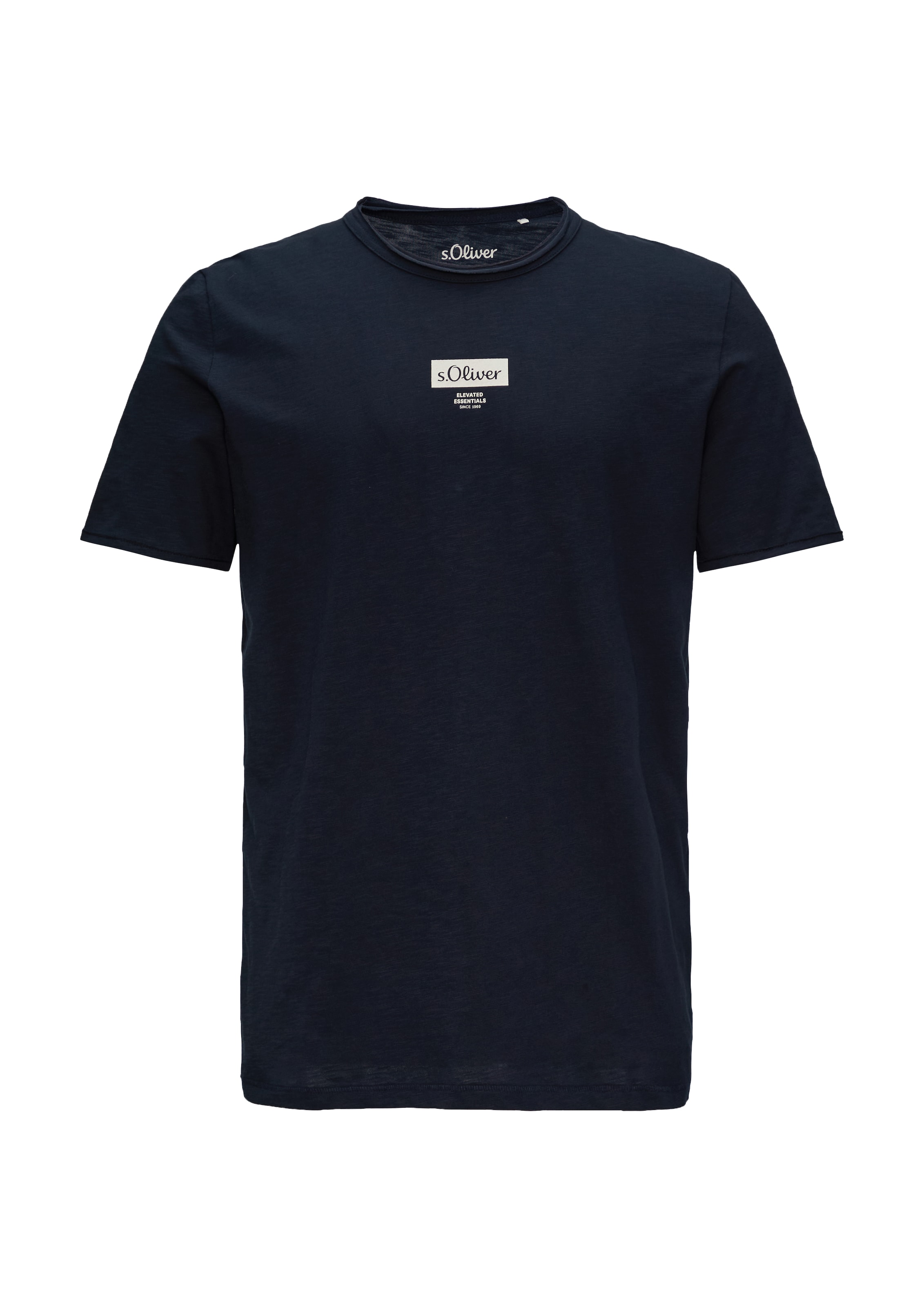 s.Oliver Shirt in Blauw: voorkant