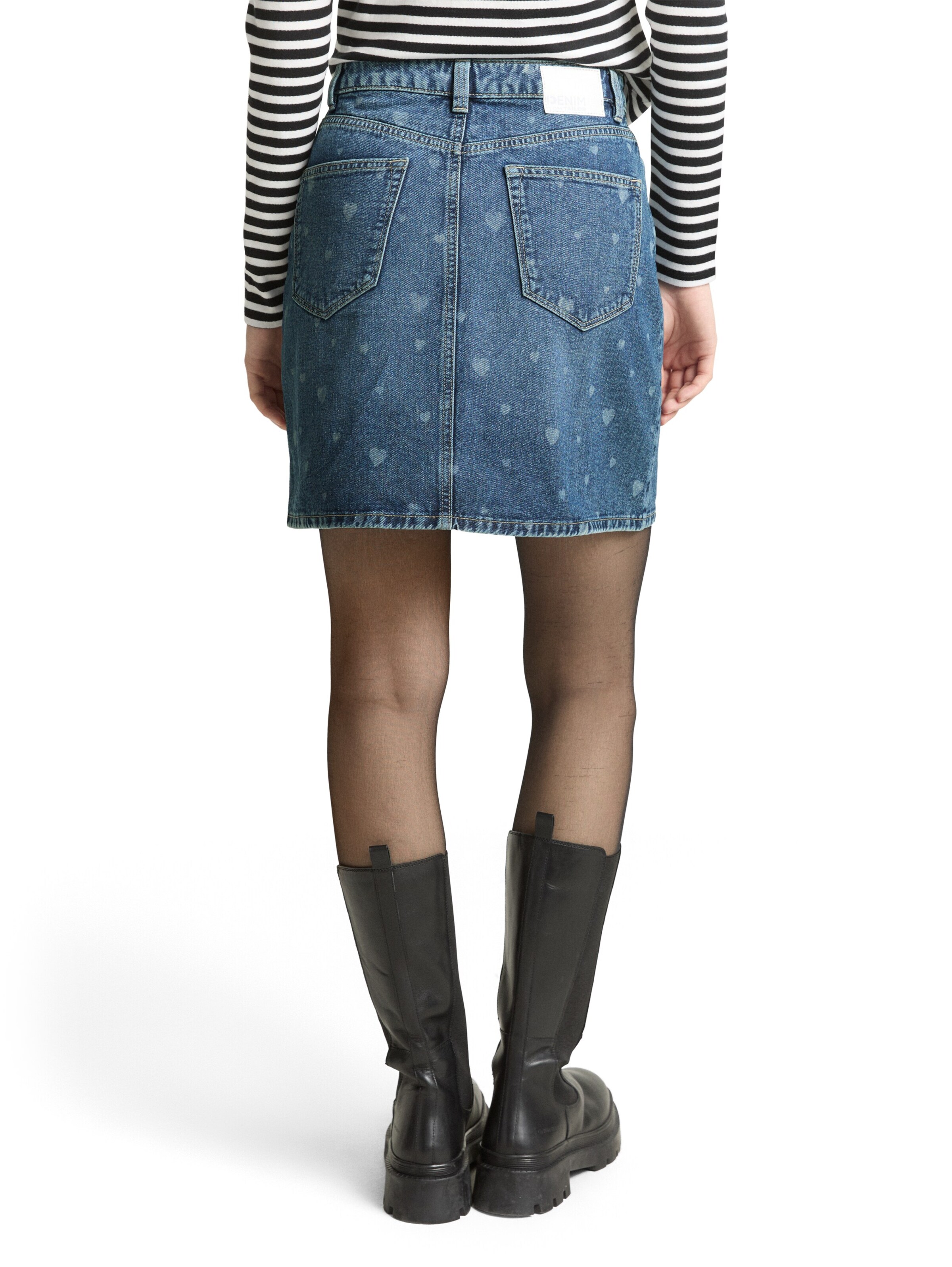 TOM TAILOR DENIM - Falda en azul