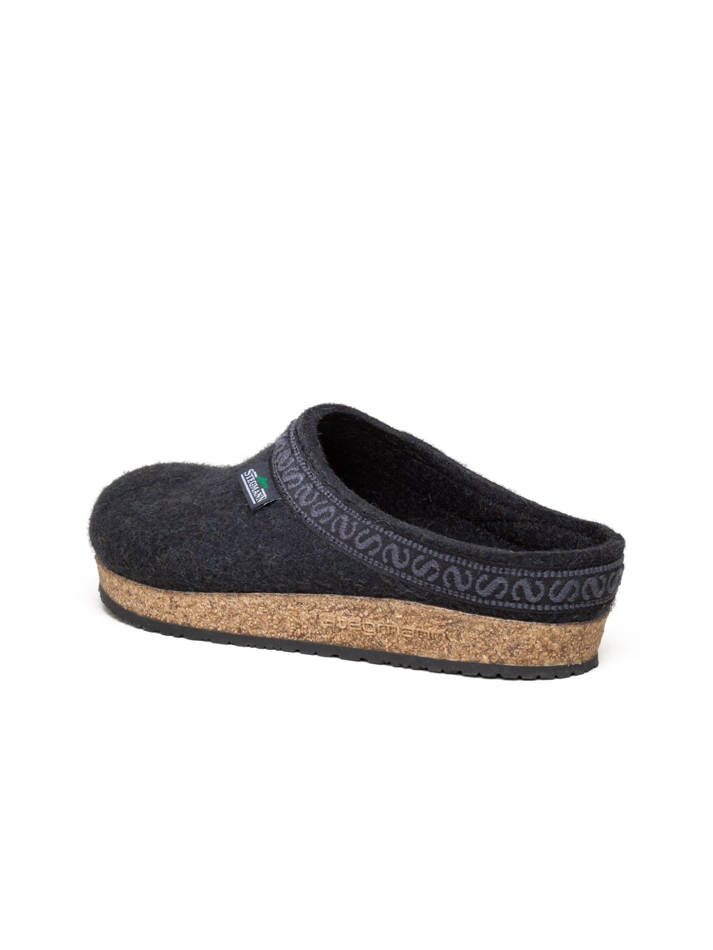 Stegmann Clogs 'Filzclogs Stegmann 108' in Grey