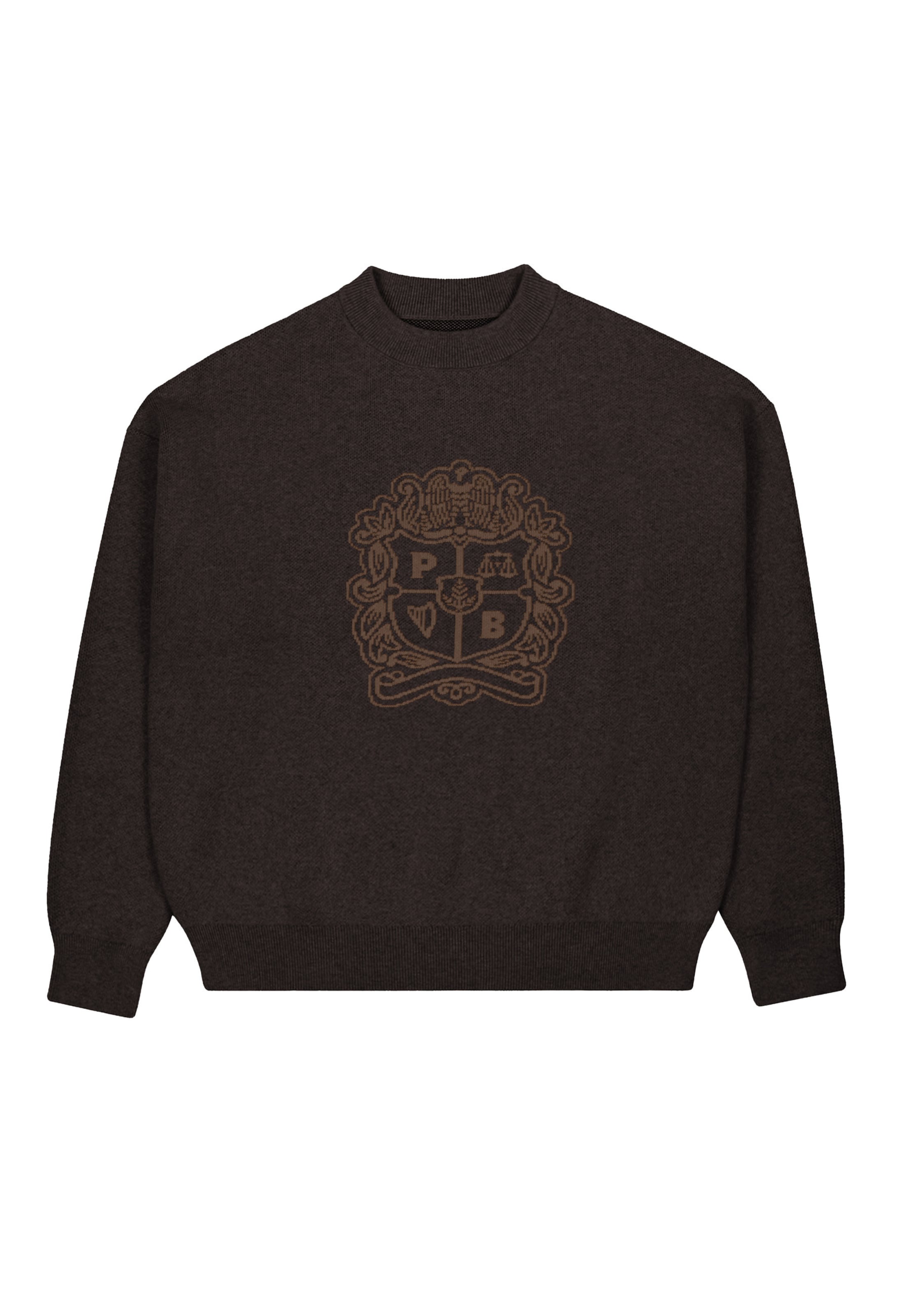 Pullover di Prohibited in marrone: frontale