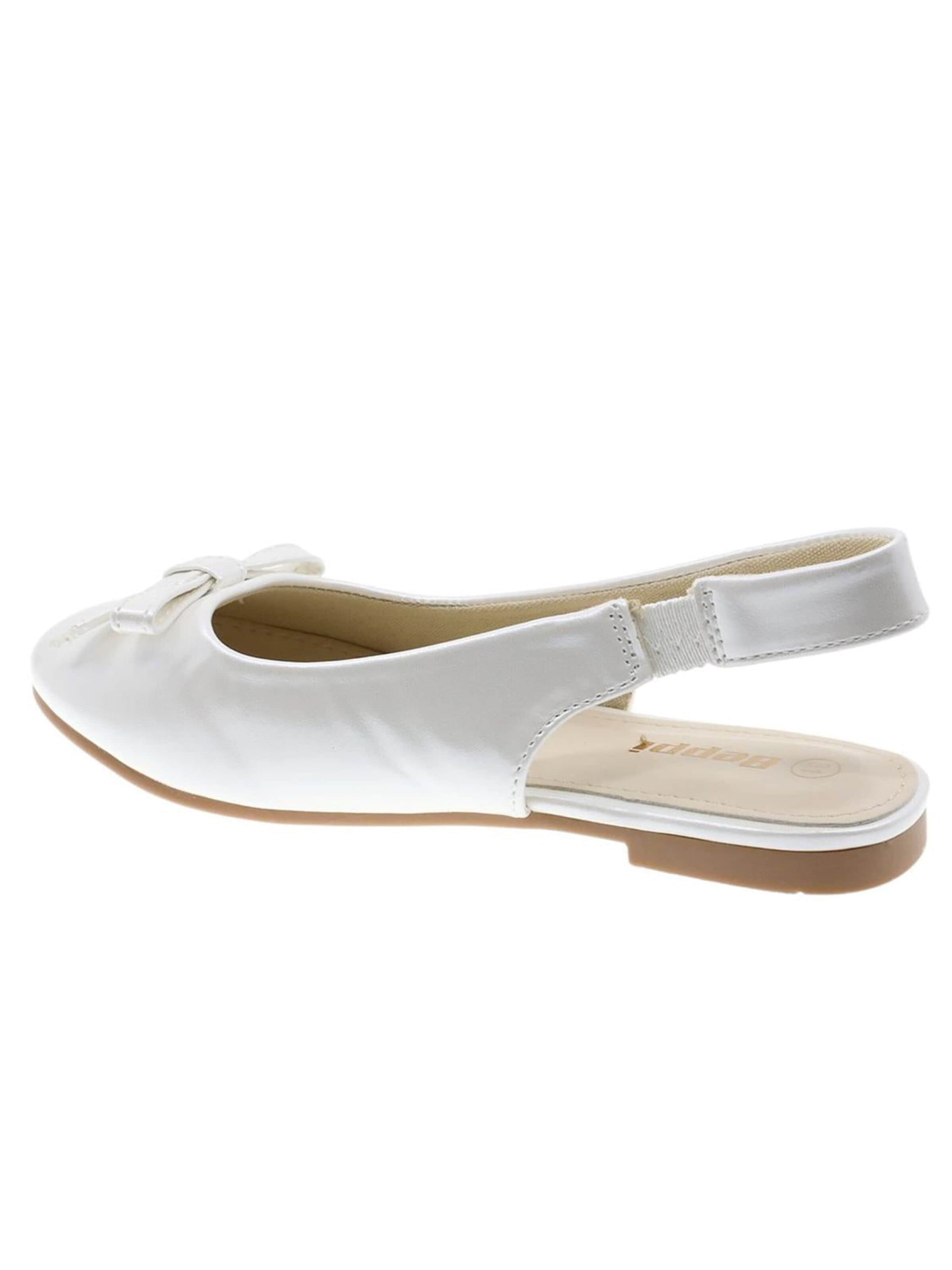 Beppi Ballet Flats in White
