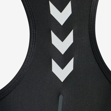 Hummel Bustier Sport-BH 'Tola' in Schwarz