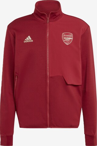 ADIDAS SPORTSWEAR Sportsweatvest in Rood: voorkant