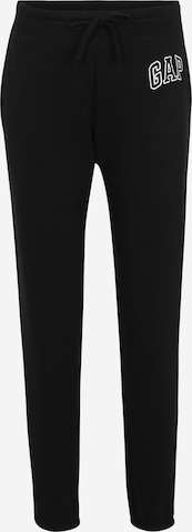 Tapered Pantaloni di Gap Tall in nero: frontale