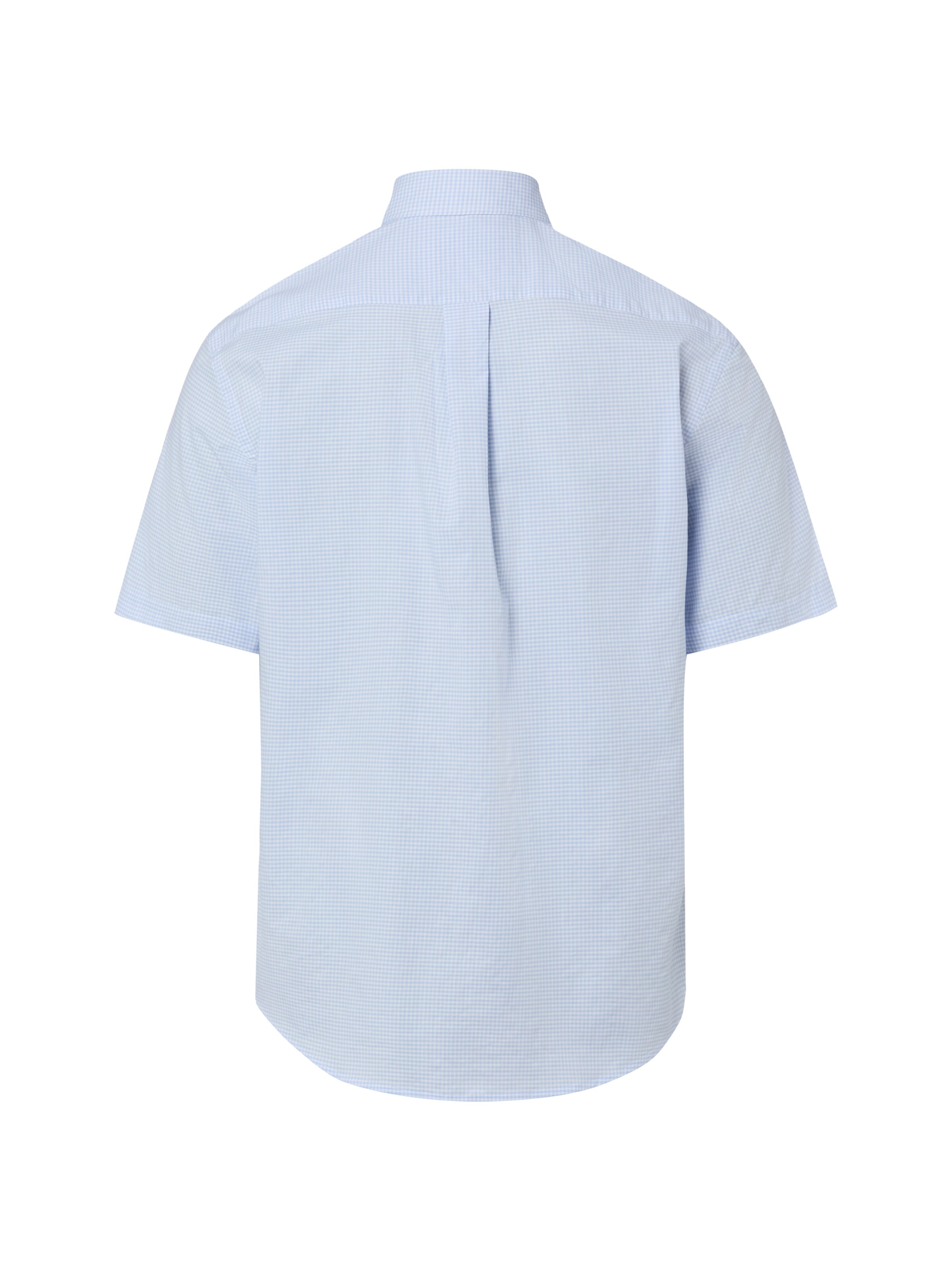 FYNCH-HATTON Comfort fit Button Up Shirt in Blue
