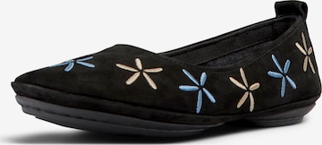 CAMPER Ballet Flats ' Right Nina Twins ' in Black: front