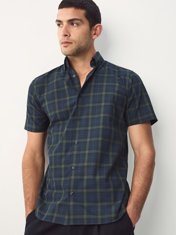 Coupe regular Chemise Next en vert : devant