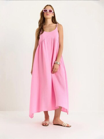 Bianco Lucci Dress in Pink