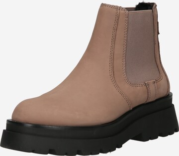 ALDO Chelsea boots 'STOMPD' in Bruin: voorkant