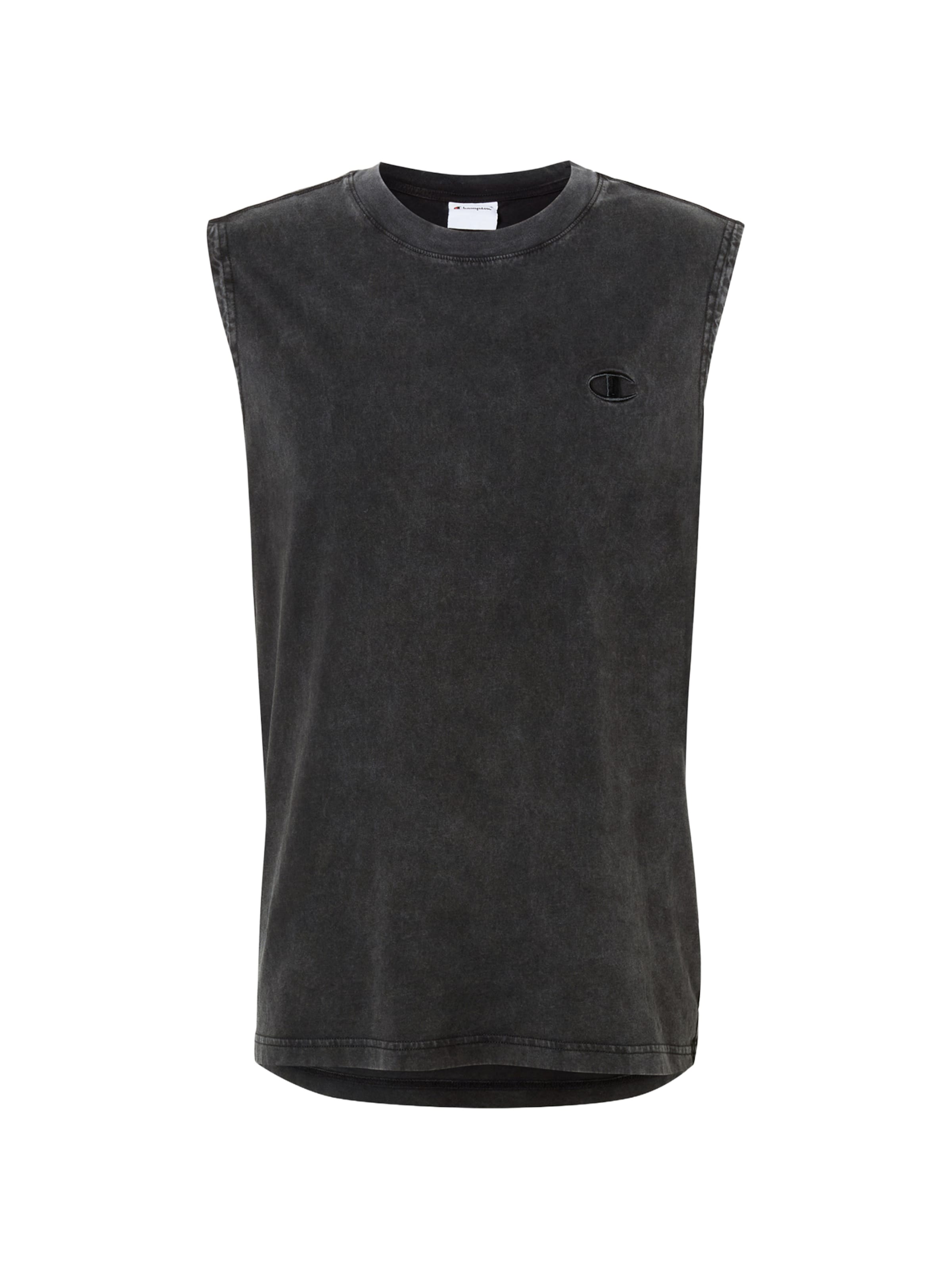 Tricou de la Champion pe negru: față