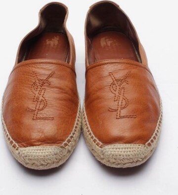 Saint Laurent Flats & Loafers in 43 in Brown