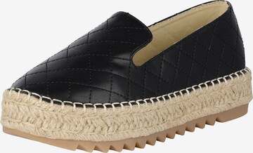 BULLBOXER Espadrilles in Zwart: voorkant