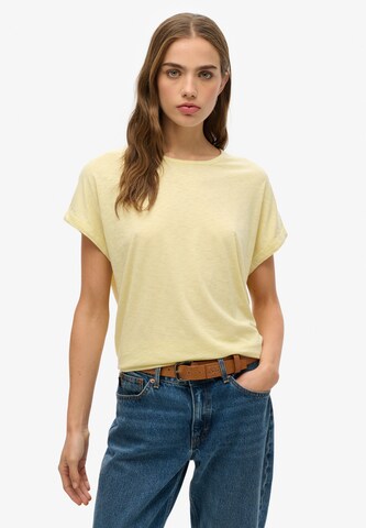 Superdry Shirt in Geel: voorkant