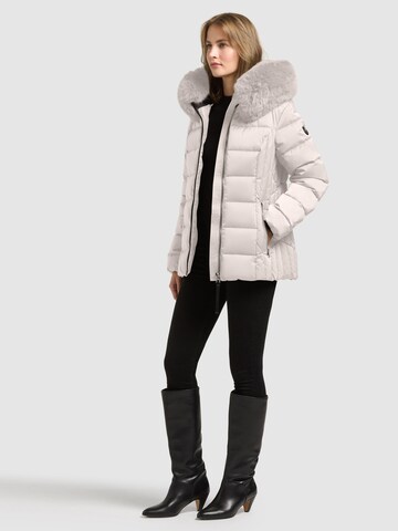 khujo Winter jacket 'Danida' in White