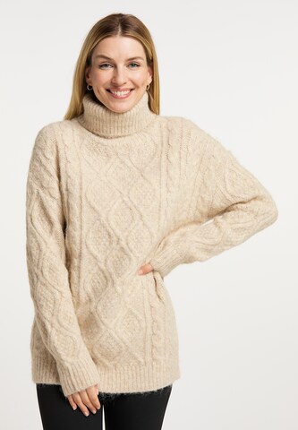 Usha Pullover in Beige: predná strana