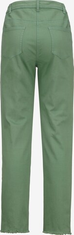 MIAMODA Slimfit Jeans in Groen