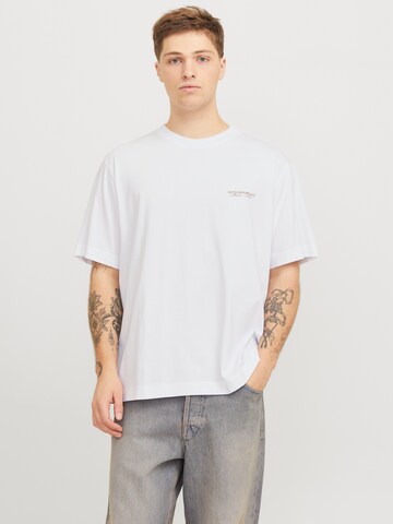 Maglietta 'JORIslington' di JACK & JONES in bianco: frontale