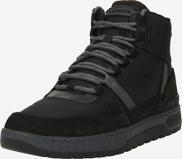 LACOSTE High-Top Sneakers in Black: front