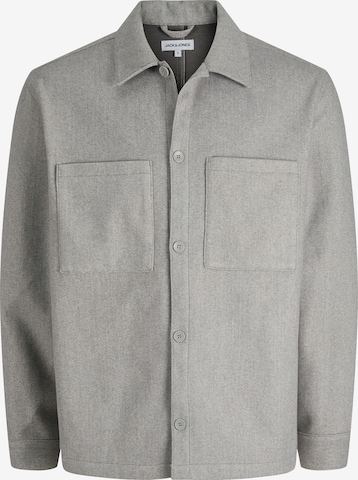 Fit confort Chemise 'JJJERRY' JACK & JONES en gris : devant