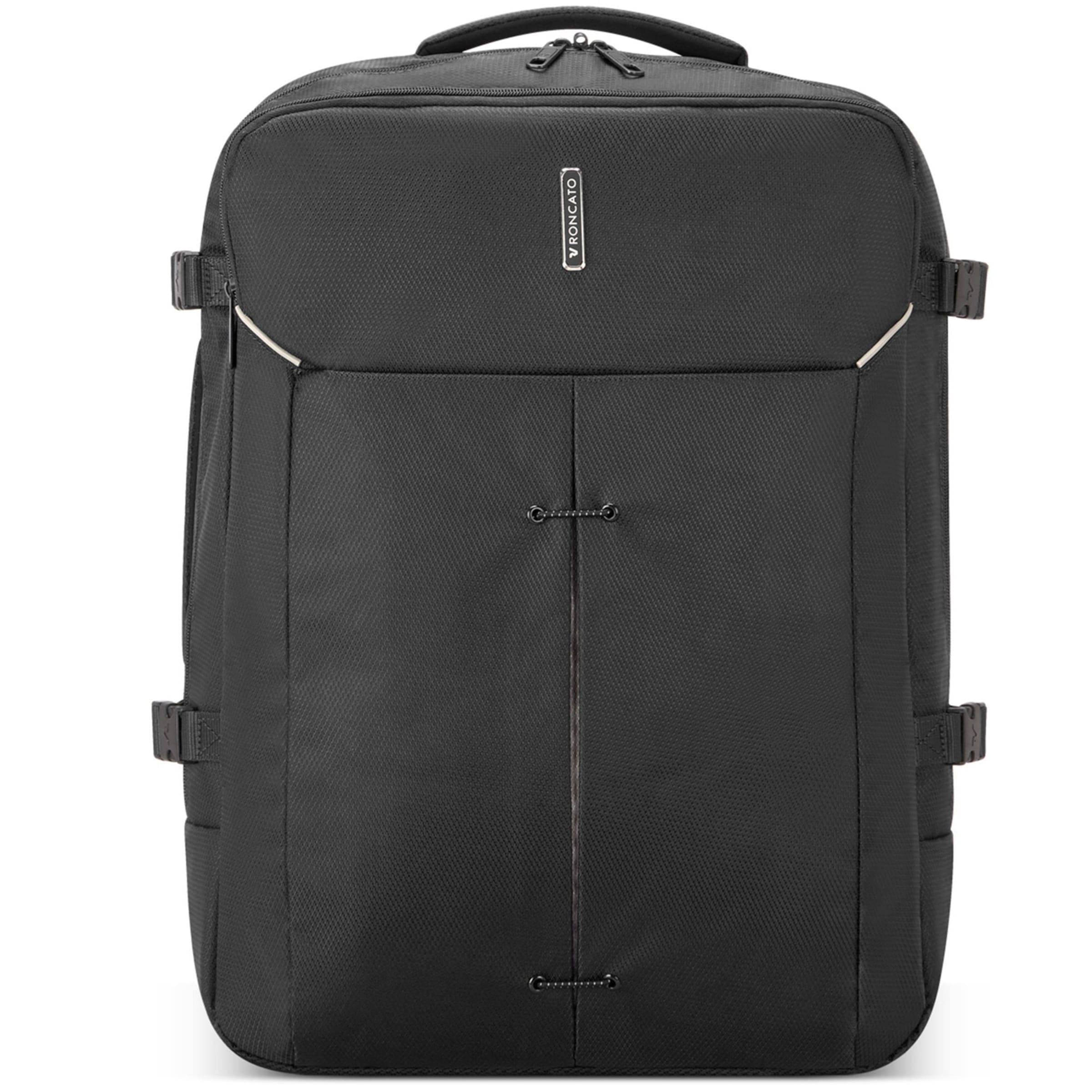 Roncato Rucksack in Schwarz: Vorderseite